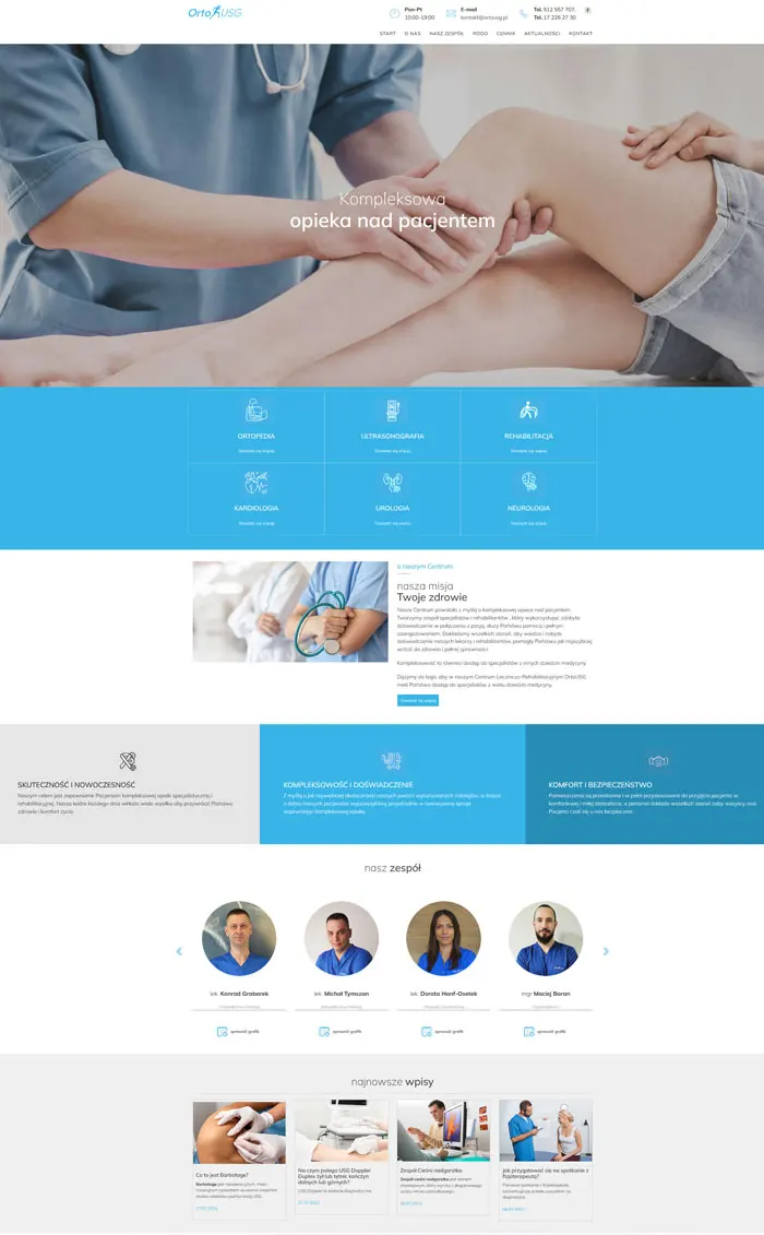 Strona internetowa dla kancelarii komorniczej